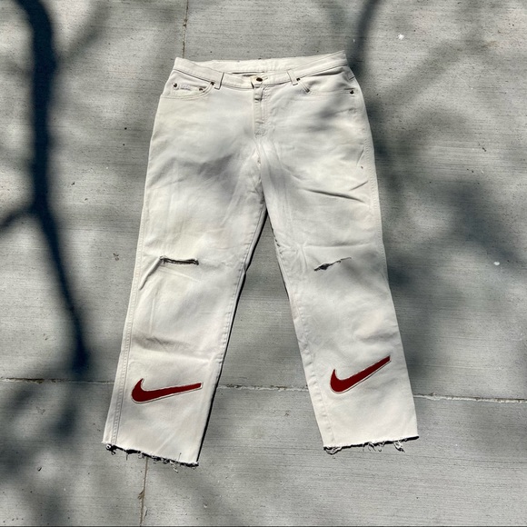 Vintage 90s Lee Reworked High Waisted Dad Jeans - Picture 5 of 5